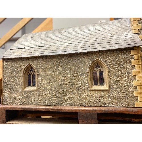 696 - Beautiful Church Building - Built for the 2019 ALDI advert, this church formed part of the wintery v... 