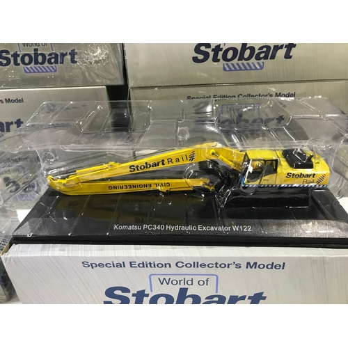 527 - 25 World of Stobart Atlas Editions 1:76 Scale Die-cast Models, Special Edition Collectors Models, Al... 