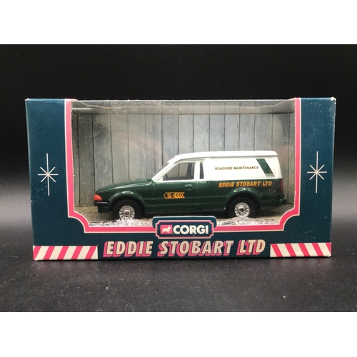 531 - 12 Corgi Eddie Stobart Die-cast Vehicles, Undisturbed from Packaging, includes 59601 Ford Cargo Box ... 