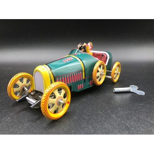 656 - Schilling Collector Series MS453 Bugatti T-35 Racer, Includes Key - Vehicle Excellent, Box Good (1) ... 