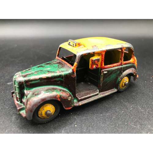 546 - 15 Dinky Die-cast Vehicles for Restoration, includes Dinky 252-G-2 Daimler Ambulance, 254 Austin Tax... 