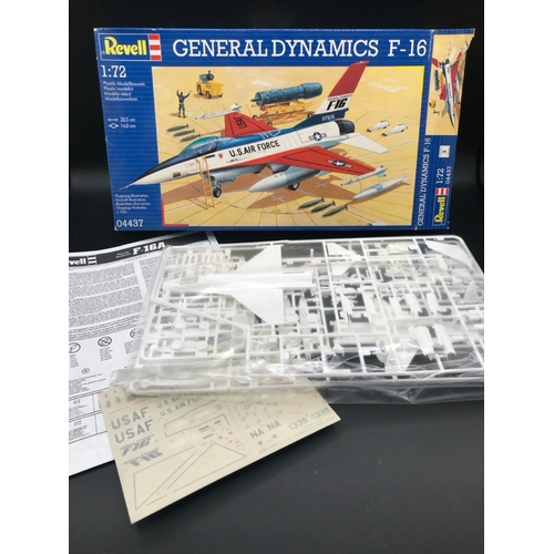 667 - 9 Un-built 1:72 Scale Aeroplane & Helicopter Kits, each Boxed with Instructions, Six sealed, Only un... 