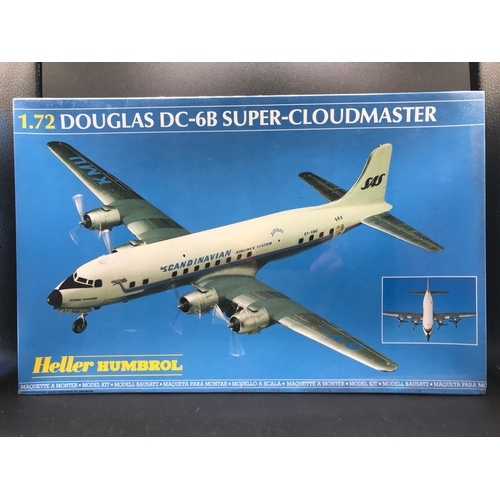 669 - 7 Un-built 1:72 Scale Aeroplane Kits, each Boxed with Instructions, Six sealed, Only unsealed boxes ... 