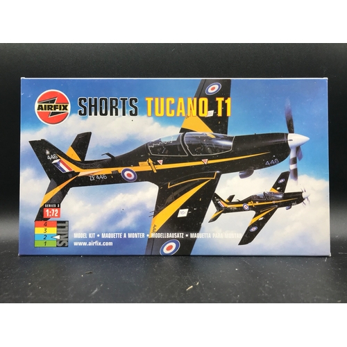 669 - 7 Un-built 1:72 Scale Aeroplane Kits, each Boxed with Instructions, Six sealed, Only unsealed boxes ... 