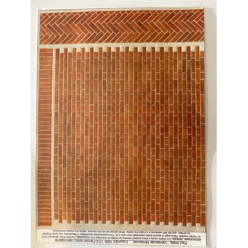 716 - Various Dollshouse Flooring, Wall, Windows, Borders. G. 1000g. (approx. 117)
6 x Aztec Style Border
... 