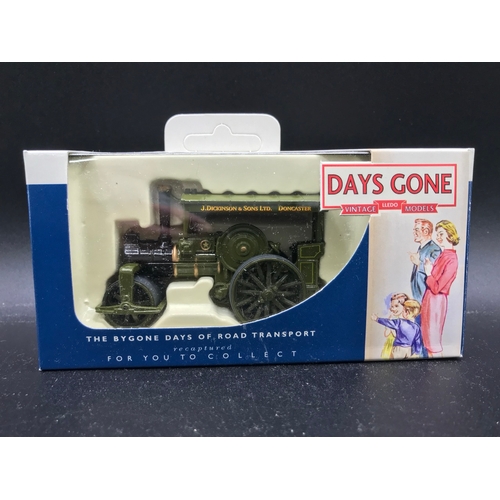 551 - 4 Lledo Days Gone As New Die-cast Vehicles, Undisturbed from packaging, Includes Showmans AEC Mammot... 