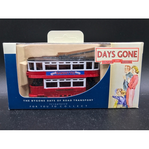 551 - 4 Lledo Days Gone As New Die-cast Vehicles, Undisturbed from packaging, Includes Showmans AEC Mammot... 