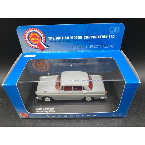 554 - 6 Lledo Vanguards 1:43 Scale Cars, Undisturbed from plinths, Including VA 06400 Vauxhall Cresta PA D... 