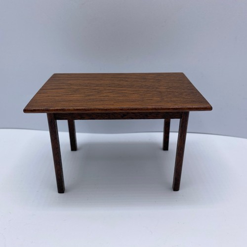 707 - Darkwood House Furniture 1:12. VG. 700g. (12)
Corner Unit
Desk with Side Drawers
Desk
Side table
Sho... 