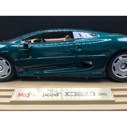 503 - Maisto 1:12 Jaguar XJ220 (1992) Green