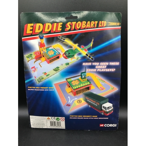 538 - Corgi Eddie Stobart Play-sets, including Heli Freight Base, Max Security Base, Refuelling Set and Ma... 