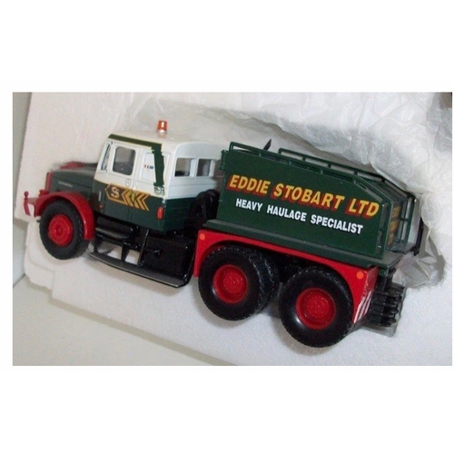 540 - Corgi Eddie Stobart Heavy Haulage CC12305 Scammell Contractor x 2, Girder Trailer, Bogies & Sheeted ... 