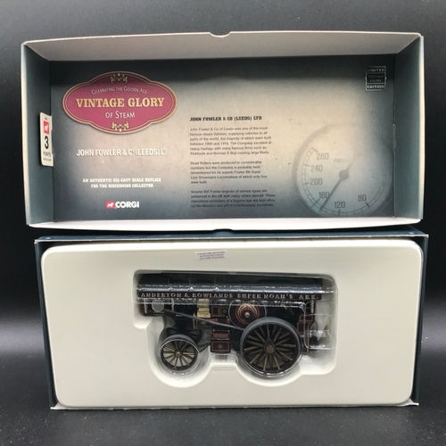 560 - Showman's Lot of four Corgi Vehicles, 1:50 Corgi 80101 Ltd Edn Fowler B6 (The Lion) 'Anderson & Rowl... 