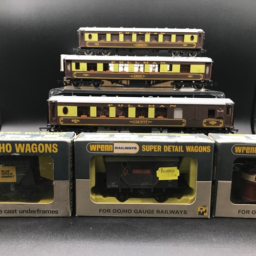 Wrenn Rolling-stock Pullman Coaches and Wagons, Boxed Wagons W5010 ...