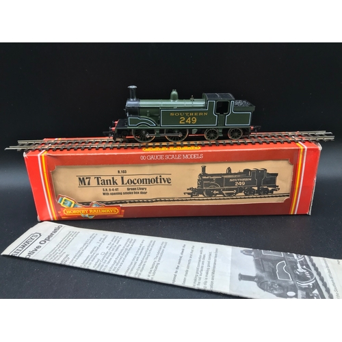 135 - Hornby R103 Southern railway Class M7 Locomotive 0-4-4T, Tested Runner, Olive Green, with Instructio... 