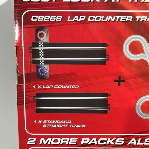 655 - Two Scalextric Lap Counter Track Extension Pack C8258, New ex-stock - Excellent, Box Very Good (2) 2... 