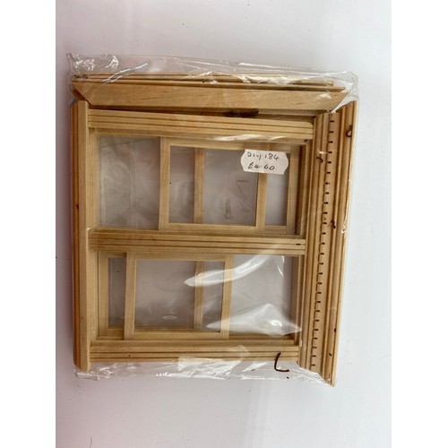 723 - 27 Wooden windows ex-shop stock. VG. 1500g. (27)
DIY003
DIY183 - 12cm x 12cm
5 x DIY184 - 12cm x 12c... 