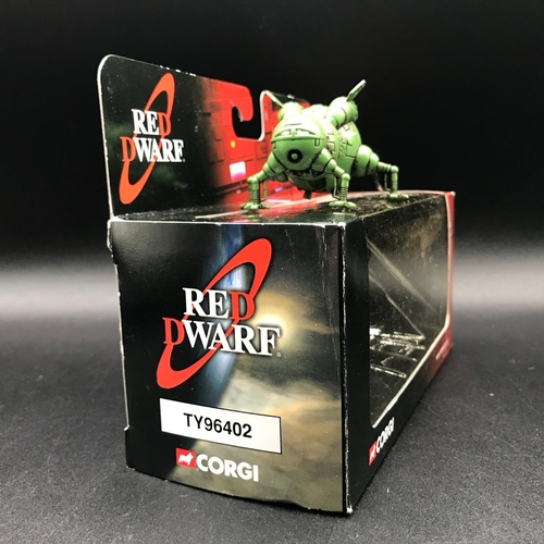 651 - Two Corgi Red Dwarf Craft, TY96401 Mothership with stand, TY96402 Starbug 1, Boxed - Diecast Good, B... 