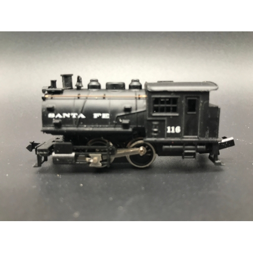 243 - Two Bachmann 'N gauge' American Steam Locomotives, Tested Runners, Bachmann 54752 Shifter & Tender S... 