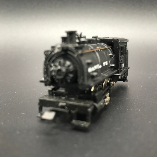 243 - Two Bachmann 'N gauge' American Steam Locomotives, Tested Runners, Bachmann 54752 Shifter & Tender S... 