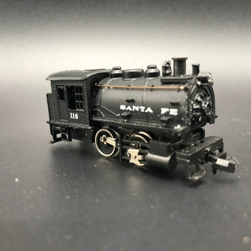 243 - Two Bachmann 'N gauge' American Steam Locomotives, Tested Runners, Bachmann 54752 Shifter & Tender S... 