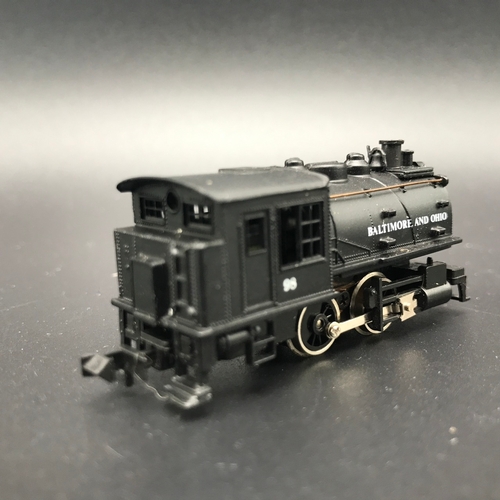 244 - Two 'N gauge' Steam Locomotives, Tested Runners, Bachmann 52662 Dockside 0-4-0 Switcher Baltimore & ... 