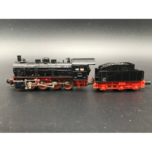 244 - Two 'N gauge' Steam Locomotives, Tested Runners, Bachmann 52662 Dockside 0-4-0 Switcher Baltimore & ... 