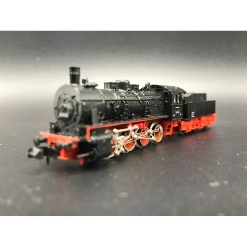 244 - Two 'N gauge' Steam Locomotives, Tested Runners, Bachmann 52662 Dockside 0-4-0 Switcher Baltimore & ... 