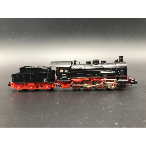 244 - Two 'N gauge' Steam Locomotives, Tested Runners, Bachmann 52662 Dockside 0-4-0 Switcher Baltimore & ... 