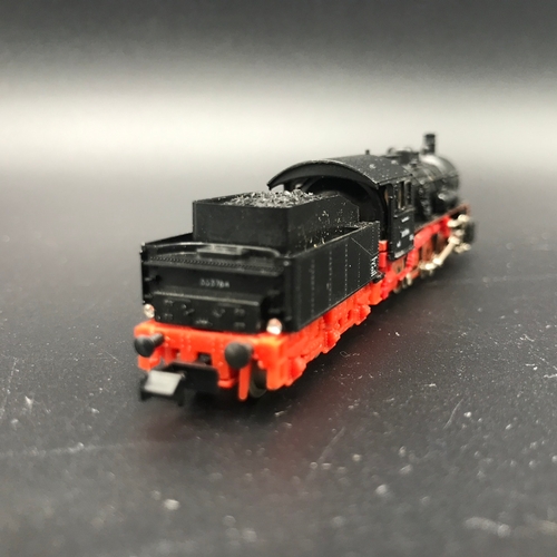 245 - Two 'N gauge' Steam Locomotives, Tested Runners, Bachmann 52662 Dockside 0-4-0 Switcher Baltimore & ... 