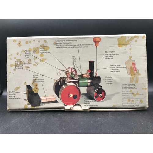 1 - Mamod SR1a Steam Roller, Boxed, with accessories and solid fuel tablets - Good, Box Fair (1) 1800g