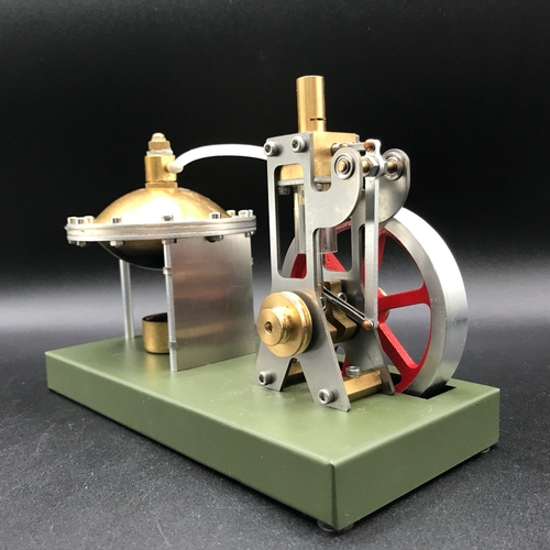 3 - Enjomor Assembly Vertical Hero's Steam Engine Model with Boiler (Pre-Assembled) - Good (1) 750g