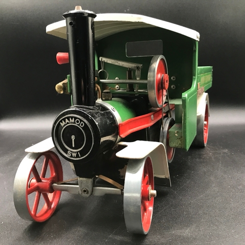 9 - Mamod Steam Wagon SW1 in Green with Box, Accessories as shown - Wagon Fair, Box Poor (1) 3000g