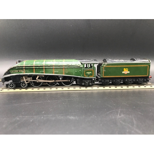 92 - Two Dublo 3-Rail Locomotives, Silver King 4-6-2 No.60016 Tested Runner (Fair), together with Black L... 