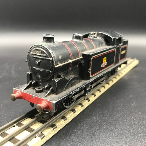 95 - Two Dublo 3-Rail Locomotives both Tested Runners, Black British Railways 2-8-0 No.48158 with tender ... 