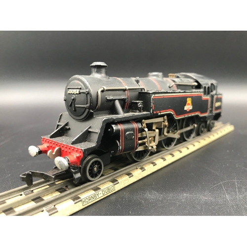 99 - Two Dublo 3-Rail Locomotives both Tested Runners, EDL18 Class 4MT Standard 2-6-4T in BR Black No.800... 