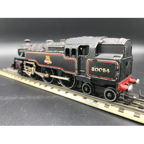 99 - Two Dublo 3-Rail Locomotives both Tested Runners, EDL18 Class 4MT Standard 2-6-4T in BR Black No.800... 