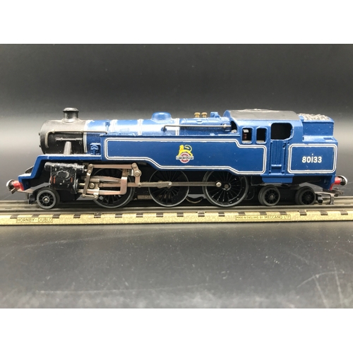 100 - Two Dublo 3-Rail Locomotives both Tested Runners, 2218 Class 4MT 2-6-4 in BR Blue with early crest N... 