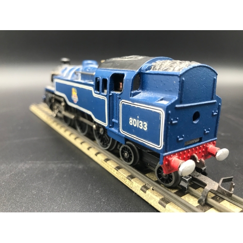 100 - Two Dublo 3-Rail Locomotives both Tested Runners, 2218 Class 4MT 2-6-4 in BR Blue with early crest N... 