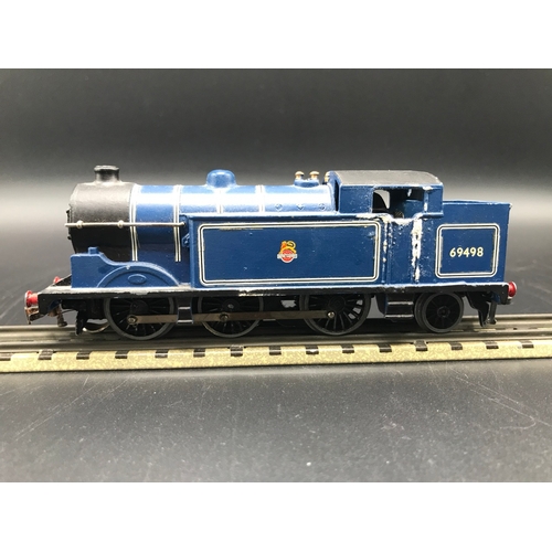 100 - Two Dublo 3-Rail Locomotives both Tested Runners, 2218 Class 4MT 2-6-4 in BR Blue with early crest N... 