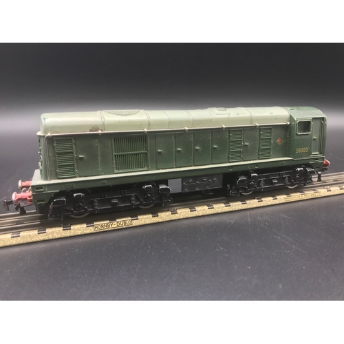 102 - Two Dublo 3-Rail Locomotives both Tested Runners, L30 Class 20 in BR Green Bo-Bo No.D8000  Tested Ru... 