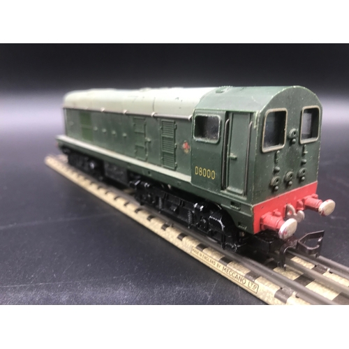 102 - Two Dublo 3-Rail Locomotives both Tested Runners, L30 Class 20 in BR Green Bo-Bo No.D8000  Tested Ru... 