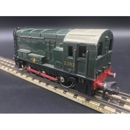 102 - Two Dublo 3-Rail Locomotives both Tested Runners, L30 Class 20 in BR Green Bo-Bo No.D8000  Tested Ru... 