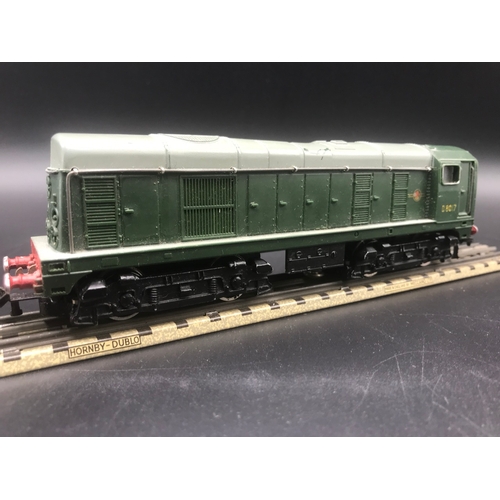 103 - Two Dublo 3-Rail Locomotives both Tested Runners, L30 Class 20 in BR Green Bo-Bo No.D8017  Tested Ru... 