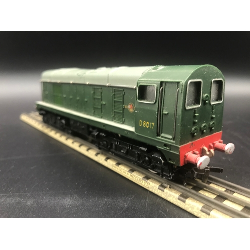 103 - Two Dublo 3-Rail Locomotives both Tested Runners, L30 Class 20 in BR Green Bo-Bo No.D8017  Tested Ru... 