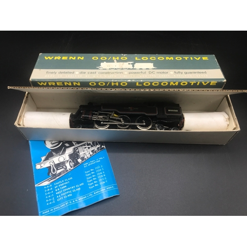 141 - Wrenn W2218 2-6-4 BR Lined Black Standard Tank OO Locomotive No.80033, Tested Runner, Box (Fair), In... 