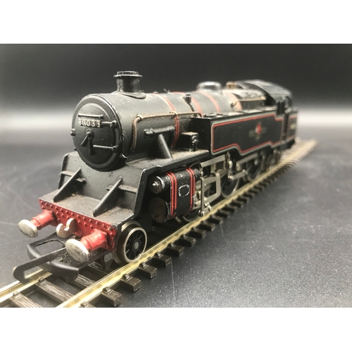 142 - A Boxed Wrenn W2218 2-6-4 BR Lined Black Standard Tank OO Locomotive No.80033, Tested Runner, Box No... 