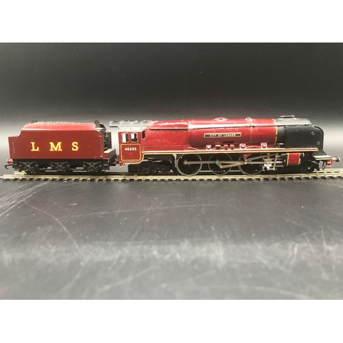 143 - A Boxed Dublo 2226 2-Rail Locomotive Tested Runner, Duchess Class 4-6-2 'City of London' No.46245 wi... 