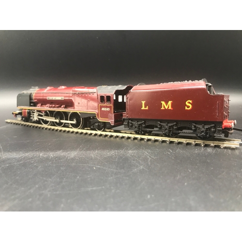 143 - A Boxed Dublo 2226 2-Rail Locomotive Tested Runner, Duchess Class 4-6-2 'City of London' No.46245 wi... 