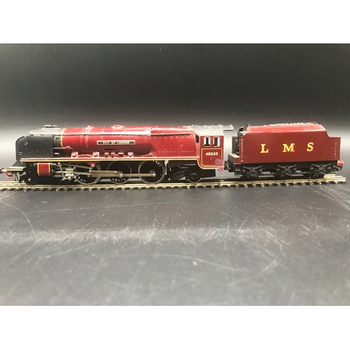 143 - A Boxed Dublo 2226 2-Rail Locomotive Tested Runner, Duchess Class 4-6-2 'City of London' No.46245 wi... 